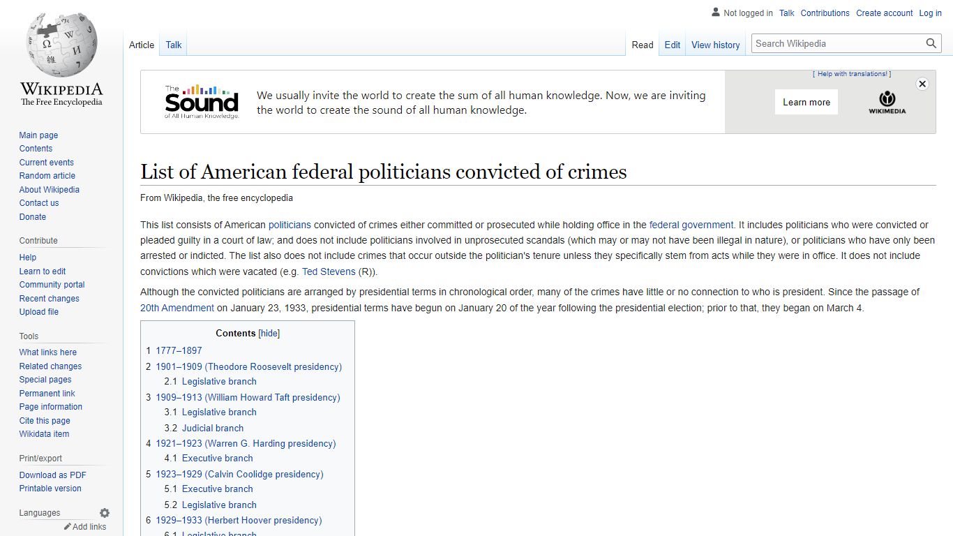 List of American federal politicians convicted of crimes